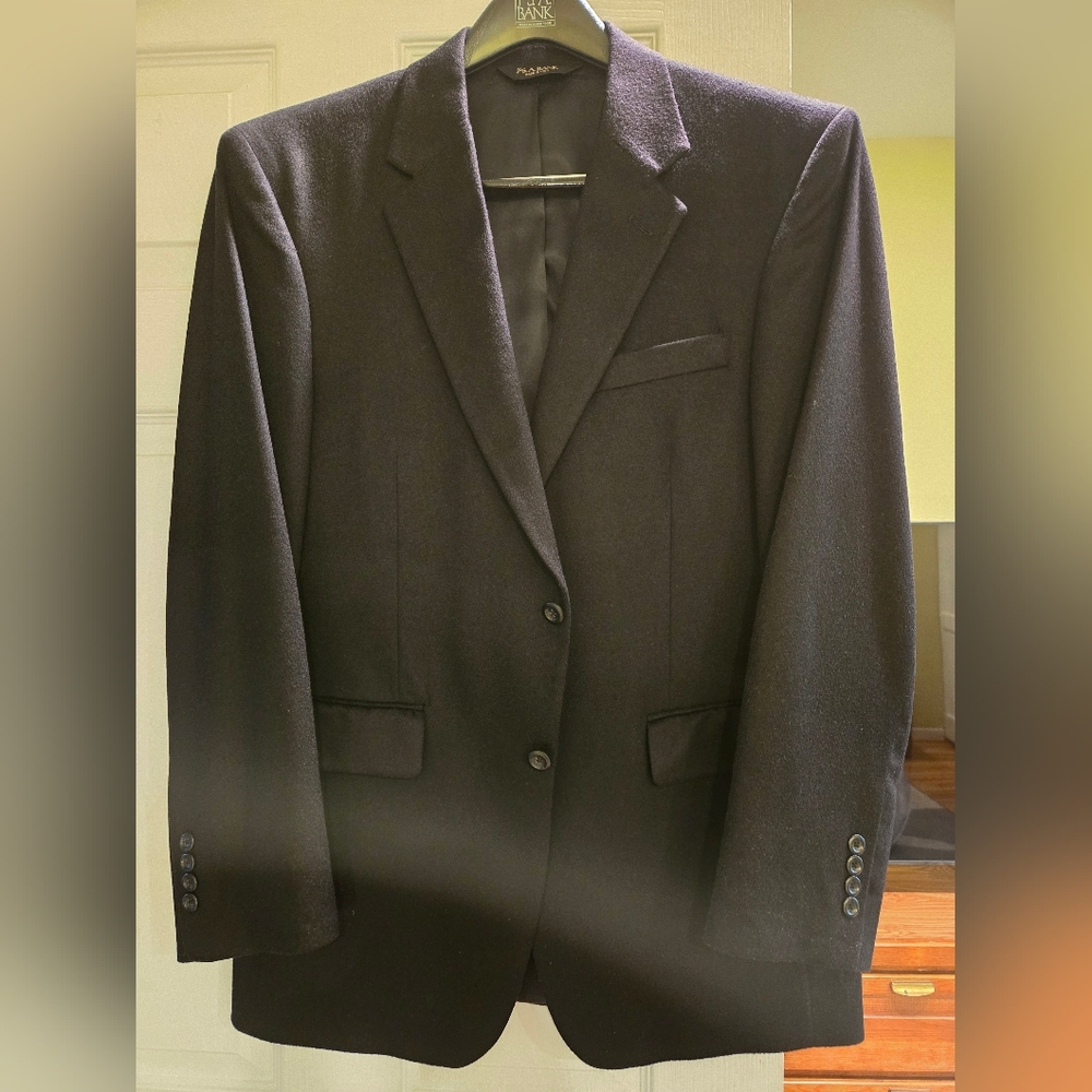 Black Men's Cashmere Blazer size 40/Reg